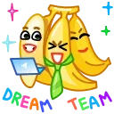 🤝-Banana, Telegram Sticker
