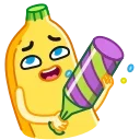 😀-Banana, Telegram Sticker