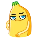 😏-Banana, Telegram Sticker