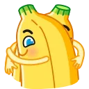 🤗-Banana, Telegram Sticker