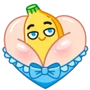 😏-Banana, Telegram Sticker