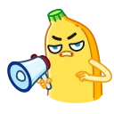 🤬-Banana, Telegram Sticker