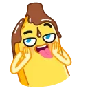 😋-Banana, Telegram Sticker