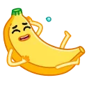 😂-Banana, Telegram Sticker