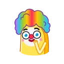🤡-Banana, Telegram Sticker