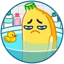 😢-Banana, Telegram Sticker