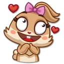 😍-Banny, Telegram Sticker
