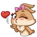 😘-Banny, Telegram Sticker