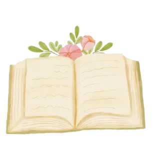 📘-بَـريق الزهَـر 🪞, Telegram Sticker