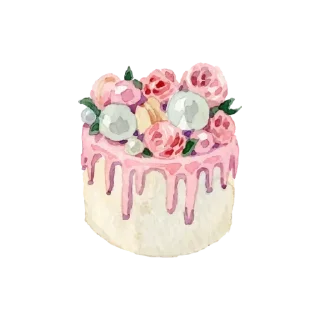 🎂-بَـريق الزهَـر 🪞, Telegram Sticker