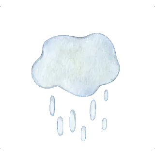 🌧-بَـريق الزهَـر 🪞, Telegram Sticker