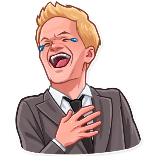 Barney Stinson, telegram sticker