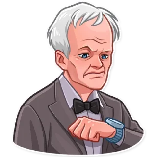 👨‍🦳-Barney Stinson, Telegram Sticker