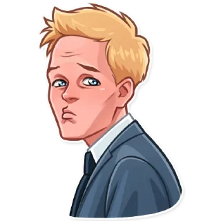 🥺-Barney Stinson, Telegram Sticker
