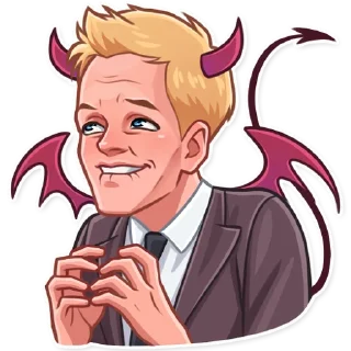 😈-Barney Stinson, Telegram Sticker
