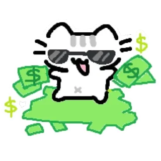 🤑-basiilleaf, Telegram Sticker