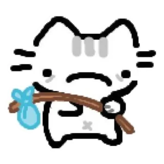 😔-basiilleaf, Telegram Sticker