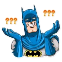 ❓-Silver Age Batman, Telegram Sticker