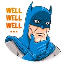 🤔-Silver Age Batman, Telegram Sticker