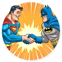 🤝-Silver Age Batman, Telegram Sticker