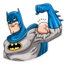 💪-Silver Age Batman, Telegram Sticker