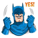 😆-Silver Age Batman, Telegram Sticker