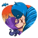 💋-Silver Age Batman, Telegram Sticker