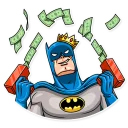 🤑-Silver Age Batman, Telegram Sticker