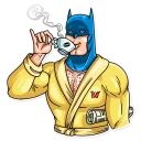 ☕️-Silver Age Batman, Telegram Sticker