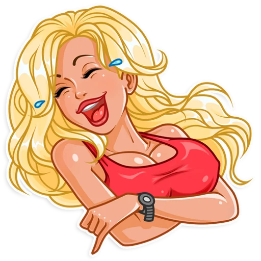 Baywatch, telegram sticker