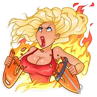 🤬-Baywatch, Telegram Sticker