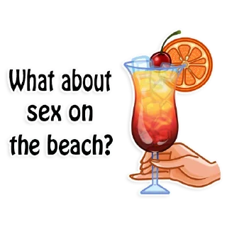 🍹-Baywatch, Telegram Sticker