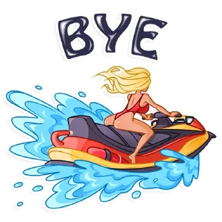 👋-Baywatch, Telegram Sticker