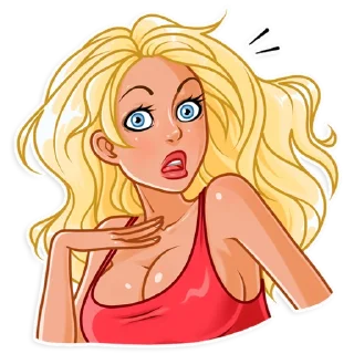 😨-Baywatch, Telegram Sticker