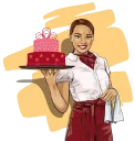 😄-Be Famous, Telegram Sticker