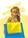 😃-Be Famous, Telegram Sticker