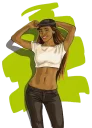 😄-Be Famous, Telegram Sticker