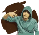 😄-Be Famous, Telegram Sticker