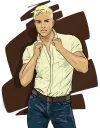 😁-Be Famous, Telegram Sticker