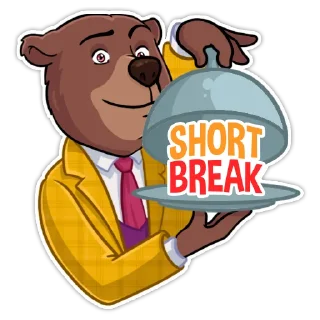 ⏳-Bear trader, Telegram Sticker