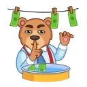 🤫-Investment Mammals, Telegram Sticker