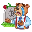 😭-Investment Mammals, Telegram Sticker