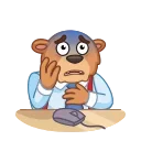 😨-Investment Mammals, Telegram Sticker