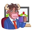 😞-Investment Mammals, Telegram Sticker