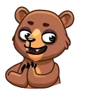 😈-Boris the Bear, Telegram Sticker