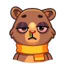 🤧-Boris the Bear, Telegram Sticker