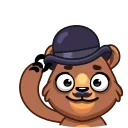 👋-Boris the Bear, Telegram Sticker