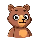 😉-Boris the Bear, Telegram Sticker