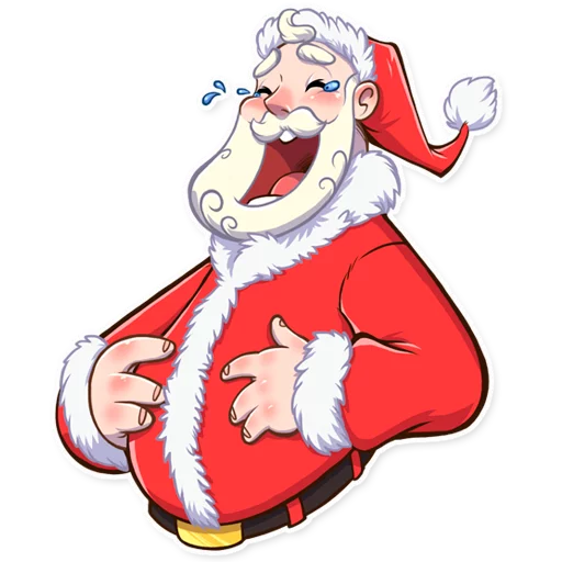 Claus, telegram sticker