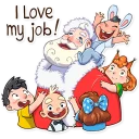 🤤-Claus, Telegram Sticker